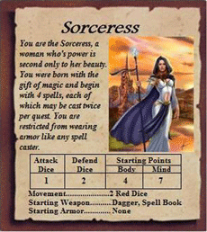 HeroQuest Sorceress