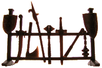 HeroQuest Game System Weapon Rack
