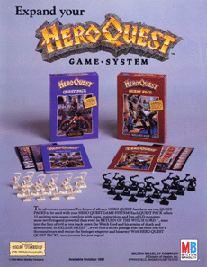 HeroQuest Game System Leaflet